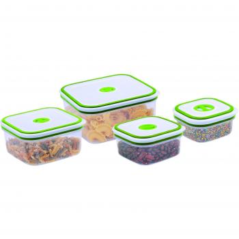 San Ignacio SG-4550 - Set de 4 fiambreras herméticas