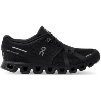 On Running Cloud 5 Women's Lightweight and Stylish Sneakers - All Black