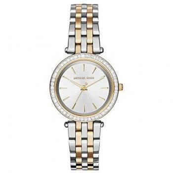 Michael Kors Reloj Analógico para Mujer de Cuarzo con Correa en Acero Inoxidable MK3405