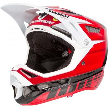 Inconnu 100% Aircraft Casco Integral Unisex, Rojo