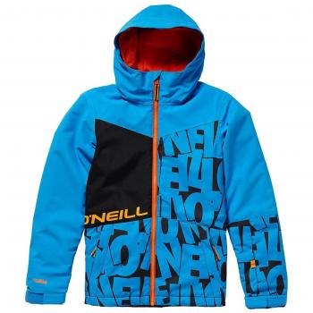 O 'Neill niño Hubble Jacket Snow, otoño/Invierno, Niños, Color Black AOP w/Blue, tamaño 152