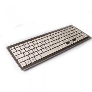 Kloner KTU0036 - Teclado USB, color aluminio