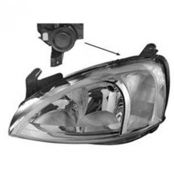 Faro Delantero Van Wezel 3777961V, H7/H7, Luz Amarilla para Circulación a la Derecha