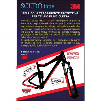 4R Quattroerre.it 4022 - Película Transparente para Proteger el Cuadro de la Bicicleta, 5 x 70 cm