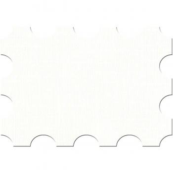 Bazzill Basics Paper White Stamp, Papel, Blanco