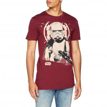 Star Wars HAN Solo-MUD Trooper Camiseta, Rojo
