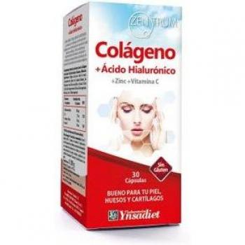 Zentrum Colágeno con Ácido Hialurónico, Zinc y Vitamina C (30 cápsulas)