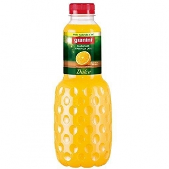 Zumo de Naranja 100% Natural sin Azúcares Añadidos Granini, 1L