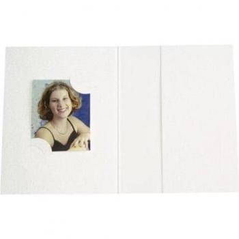 Daiber Varioline - Marco (Color Blanco, Papel, 15 x 20 cm)
