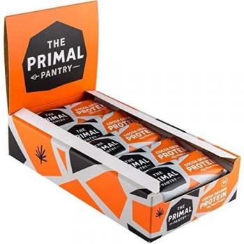 The Primal Pantry Barritas Proteinas - 15x55g - Proteina vegana, 15g Proteina, Barritas Energeticas Ciclismo, sin gluten, 100% Natural, Paleo