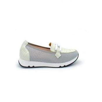 Zapatos Doctor Cutillas para mujer 82555 zapatillas para señora color blanco Rejilla Blanco (40)