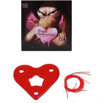 SECRETPLAY - TANGA GOMINOLA PARA ELLA SABOR A FRESAS CON CAVA