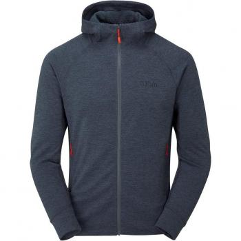 Rab Nexus Men's Fleece Hoodie - Grey, Size Large
