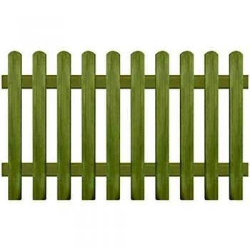 vidaXL Valla Pino Impregnado170x100cm Cerca Cercado Vallado Verja Reja Jardín