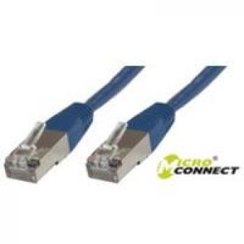 Cable de red Microconnect Cat6 S/FTP 1m Azul LSZH Alta Velocidad