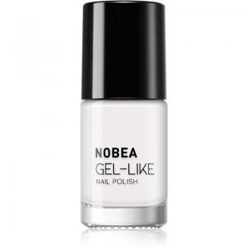 NOBEA Day-To-Day Gel-Like Nail Polish - Snow White #N57 (6 ml)