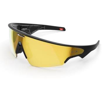 Oakley Meta OW8001 Vanguard Smart Glasses - Black with Prizm 24K Mirror Lenses