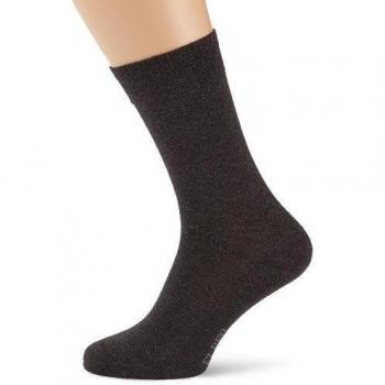 ELBEO - Calcetines opacas para hombre, pack de 3, talla 39-42, color gris
