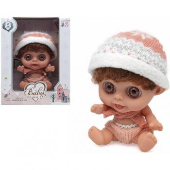 Muñeca bebé BB Kids - Muñeca de vinilo, ojos cerrados, cuerpo blando, incluye ropa y accesorios, adecuada para niños a partir de 2 años