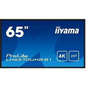 Iiyama LH6570UHB-B1 65 Pantalla de Señalización Digital