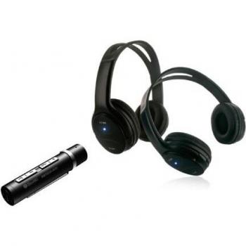 Auriculares BeeWi BBH100 con Doble Conexión Bluetooth y Transmisor BBX200