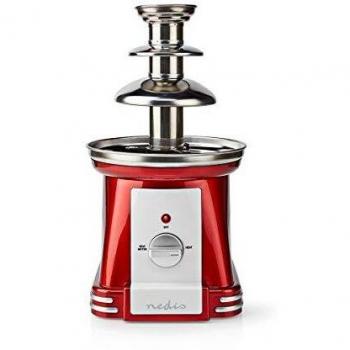 Nedis Chocolate Fountain 90W 500ml Red and White