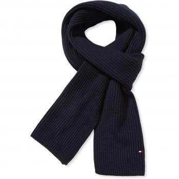 Tommy Hilfiger Pima Ctn Cashmere Scarf - Bufanda para hombre, color blau