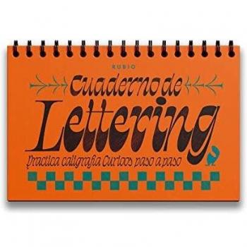 CUADERNO DE LETTERING PRACTICA CALIGRAFIA CURIOOS PASO A PASO