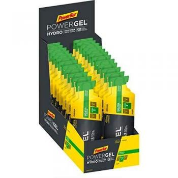 Powerbar PowerGel Hydro Energy Gel - Mojito Flavor - 24 x 67ml - High Carb Energy Gel + Sodium + 51 mg Caffeine