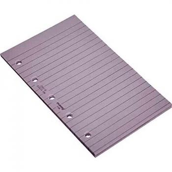Filofax Pocket - Recambio de hojas rayadas para agenda, morado - Mini hojas lavanda rayadas