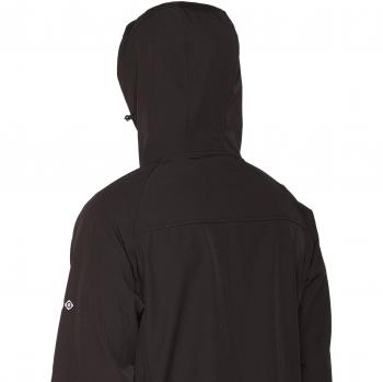Izas Stratus Chaqueta Softshell, Hombre, Negro, S