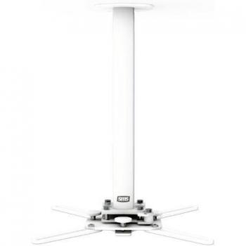 SMS Soporte para proyector, Metal, Blanco, 12,35 x 6,0 x 2,8 cm