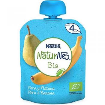 NESTLE NATURNES BIO PERA Y PLATANO 1 ENVASE 90 G