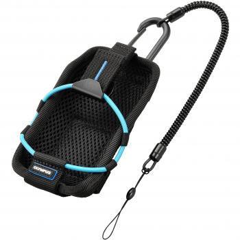 Olympus CSCH-123 - Funda para cámara compacta Olympus TG-860 , color negro y azul