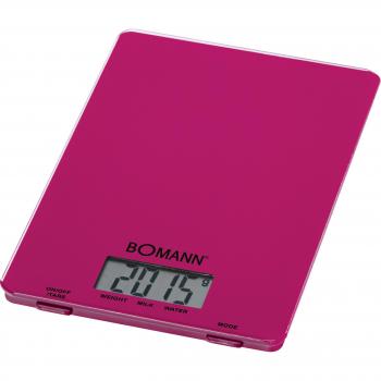 Bomann Báscula de Cocina, Morado