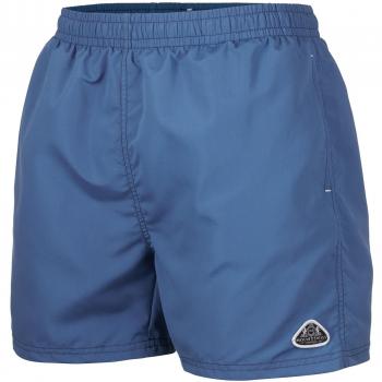 Mount Swiss - Bañador - para hombre Denim mit gesticktem Logo S