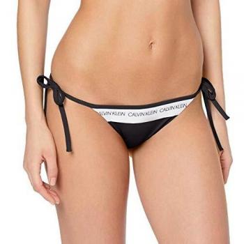Tommy Hilfiger String Side Tie Bikini Braguita, Negro