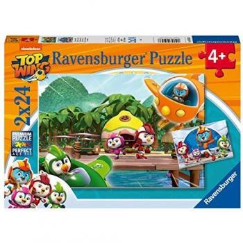 Ravensburger - Puzzle Top Wing, pack de 2 x 24 piezas