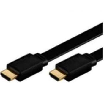 Cable HDMI Microconnect de 1 metro de alta velocidad y diseño plano