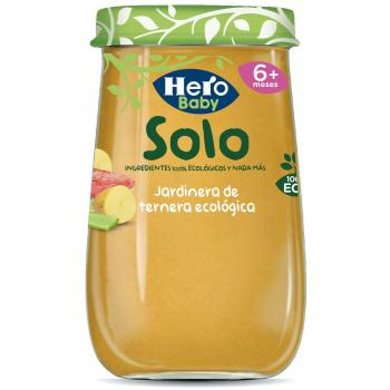 HERO Baby Solo jardinera de ternera 100% ecológica tarrito 190 gr