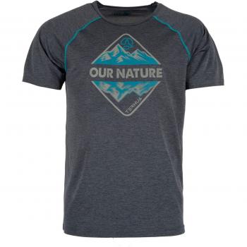 Ternua ® Meager Camiseta, Hombre, Whales Grey, XL