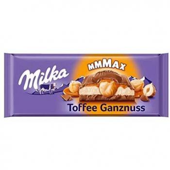 Milka caramelo y avellanas pack de 4 x 300gr