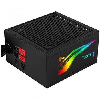 Aerocool LUX, fuente de alimentación 750W, Prism RGB, modular, 80Plus Bronze