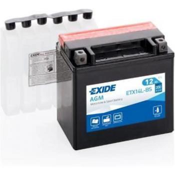 Batería de arranque moto Exide ETX14L-BS