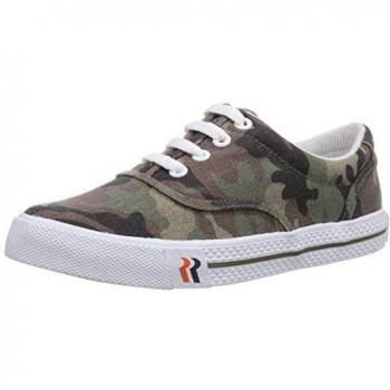 Romika Soling Camou - Náuticos de lona para mujer, color verde, talla 47