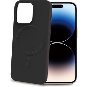 Estuche protector Celly para iPhone 15 Pro en color negro