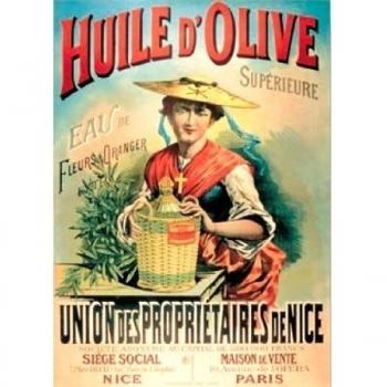 ditions Clouet 29092 - Pster, diseo publicitario de aceite de oliva de la Union de Propietaires de Nice