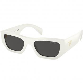 Prada PR A01SF Asian Fit 17K08Z Men's White Sunglasses 55mm