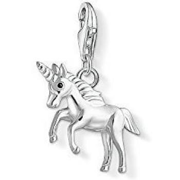 Thomas Sabo - Charm con Cierre, Plata de Ley 925, Plateado