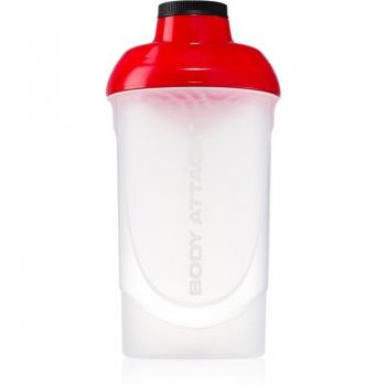 Body Attack Shaker Sports Shaker BPA-free Transparent 600 ml